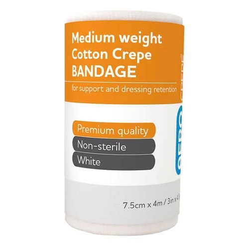 AEROCREPE Medium Crepe Bandage 7.5cm x 4m