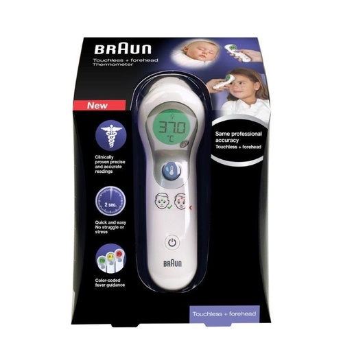 Braun Thermometer Touchless + Forehead