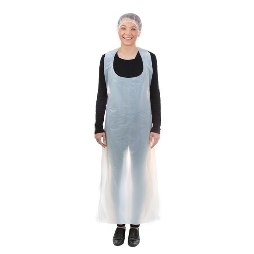 Allcare LONG Disposable Plastic Apron (810 x 1350mm) 1000 (100 x 10) 