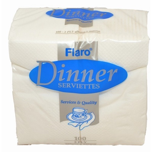 FLARO 2Ply Luncheon Napkins 310 mm x 300mm 2000's (A-212W)