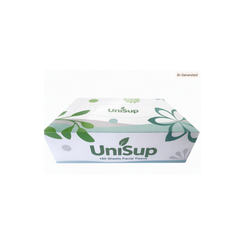 UNISUP Facial Tissue 2ply Box of 180 sheets 