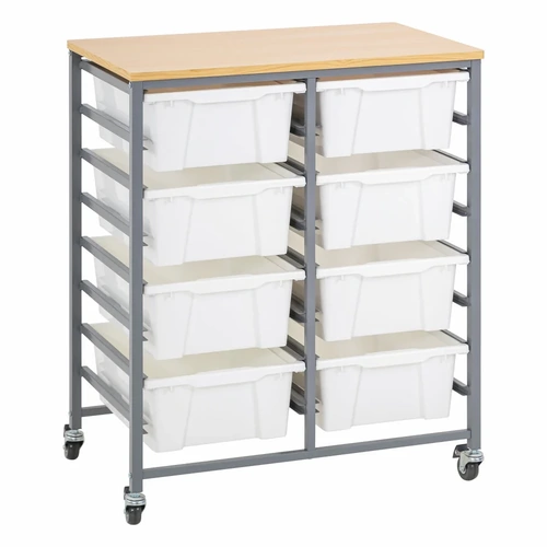 Double Tote Tray Trolley Kits