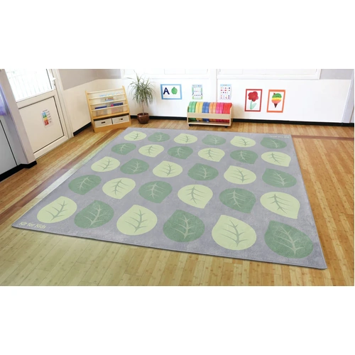 Large Leaf Carpet - 300 x 300cm