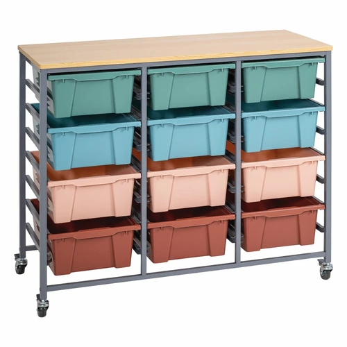 Triple Tote Tray Trolley Kits - Colours of Australia (SUN9338COA1KIT)