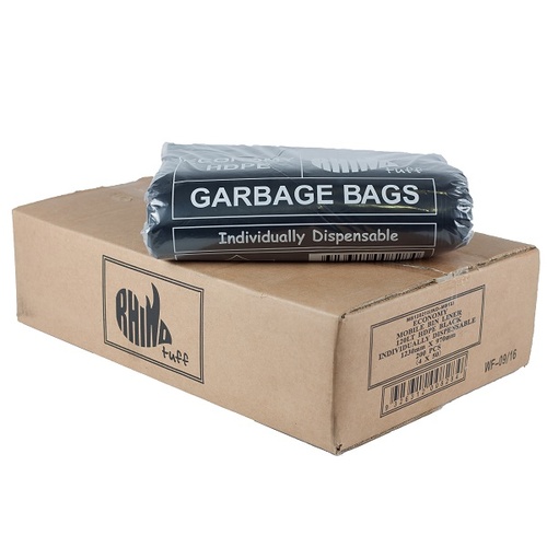 Rhino Heavy Duty 120L Black (MB120425S) - 200 bags