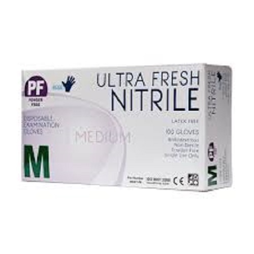 Nitrile (Latex Free) Glove Medium Ctn (10 x100)