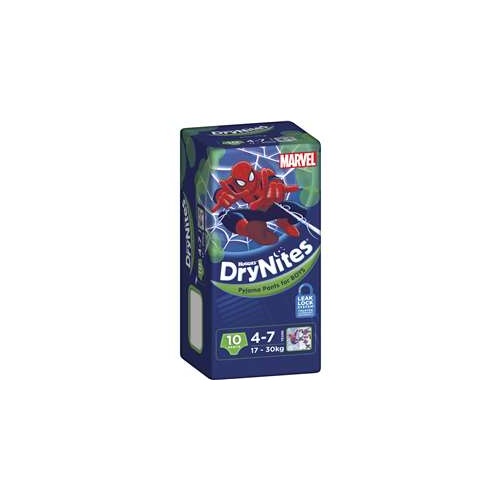 Huggies Drynites Boy 4-7Yrs (17-30 kg) Pk10