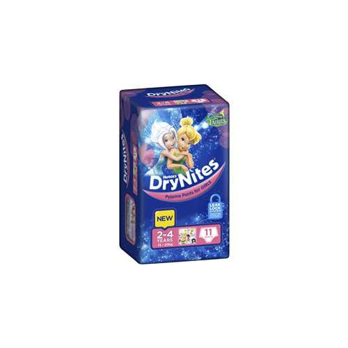 Huggies Drynites Girl 2-4Yrs (15-20 kg) Pk11