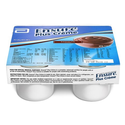 ENSURE Plus Creme Chocolate 125g Pack of 4