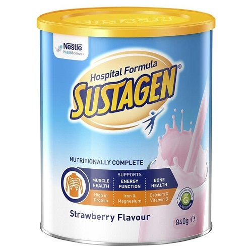 Sustagen Powder Hospital Formula Active 840gm Strawberry