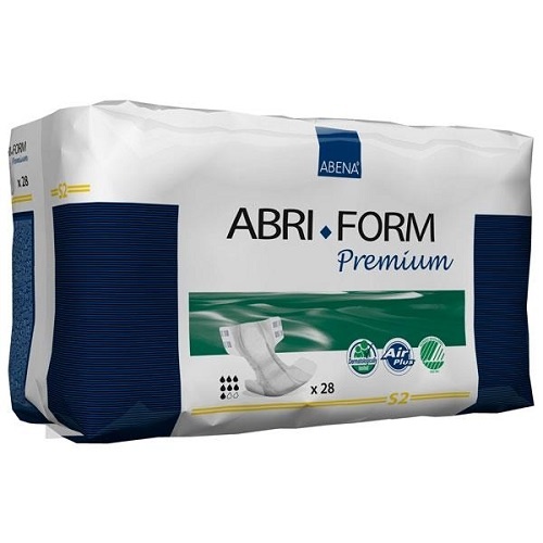 Abri-Form Premium S2 Small (60 -85cm) (43055) CTN (28 x 3) Absorbency 1800ml