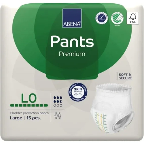 ABENA Pants L0 Premium Pull-ups 1100ML 100-140CM Carton 15X6 (1000021321)