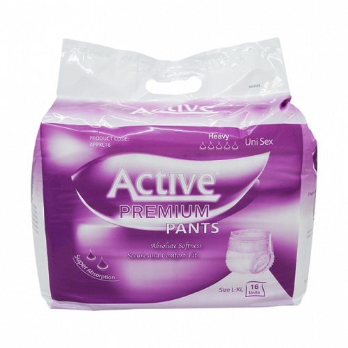 Active Premium Pant (L - XL, 110-145 cm, 1905ml) Pack 16