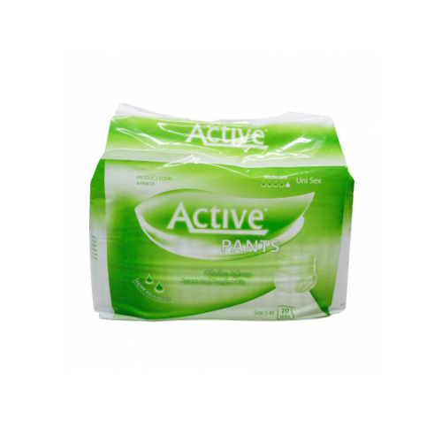 Active Regular Pants (Small - Medium, 60-100cm) Pk 20
