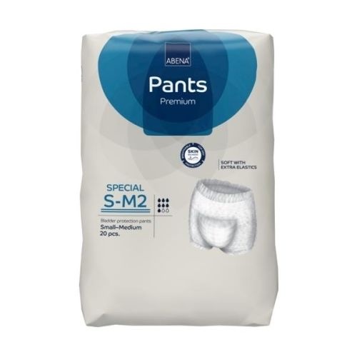 Abena Pants Special S/M2 Waist 60 110cm 1700ml Carton 120 (20 x6)