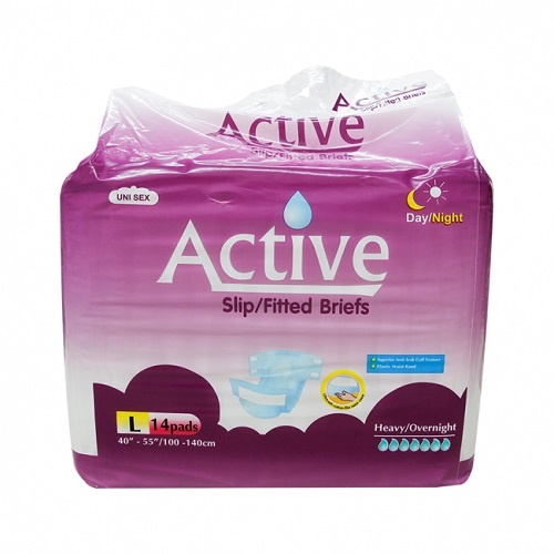 Active Slip Night Large Ctn (Pk 14 x 4)
