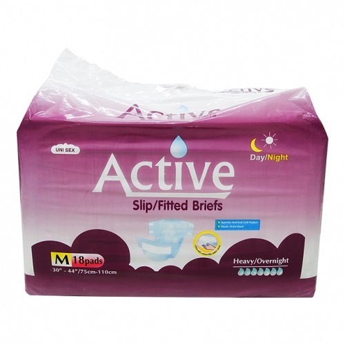 Active Slip Night Medium Ctn (Pk 18 x 4)