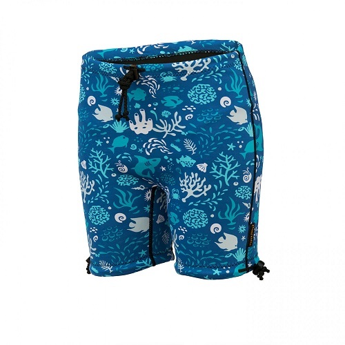 Kids Containment Swim Short - OCEAN BLUE (10 - 12 Years) Waist 66cm