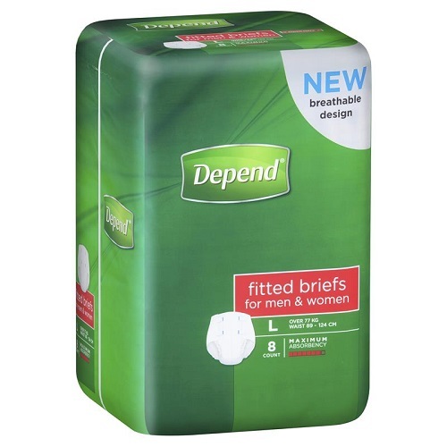 Depend Brief NORMAL Large  32 ( 8 x 4 ) 19744