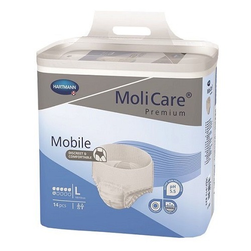 Molicare Premium Mobile 6 Drops LARGE (Pack 14 x 4) 915 833