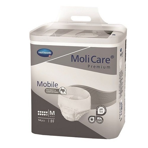 Molicare Premium Mobile MEDIUM 10 Drops 915878 Carton 42 (14x3)