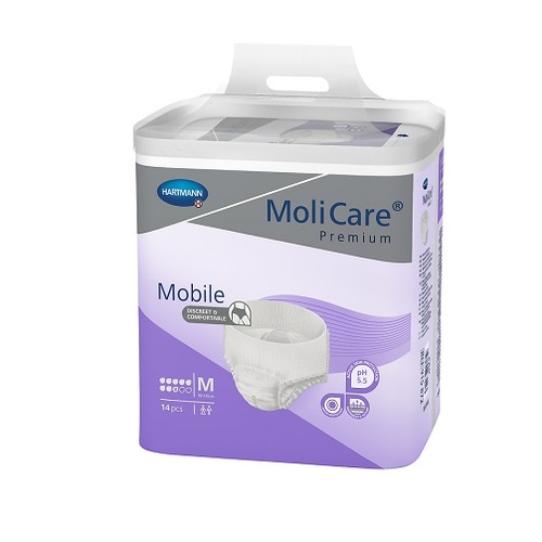Molicare Premium Mobile 8 Drops MEDIUM (Pack 14x3) Waist 80-120 cm 2015ml 