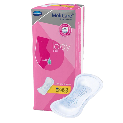 Molicare Premium Lady Pads 1 Drop 181ml Pack 14