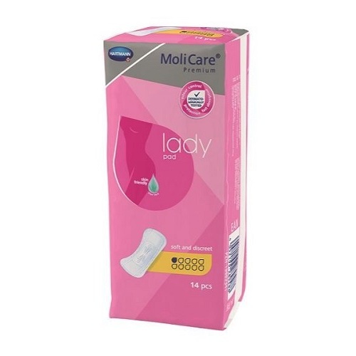 Molicare Premium Lady Pads 1 Drop 181 ml 168 (Pack 14 x 12) 168132