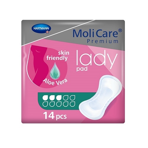 MoliCare Premium Lady Pad 3 Drops 504 ml 168 (Pack 14 x 12) 168644