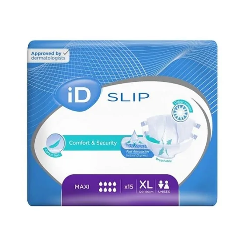 ID Slip Maxi X-Large 120-170 Cm Unisex 4500ml Carton (15X3) 5630480150