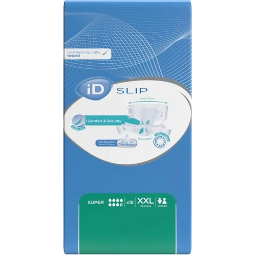ID Slip Super Bariatric 175-210cm XXLarge Unisex 3200ml Carton (15X4) 5630575150