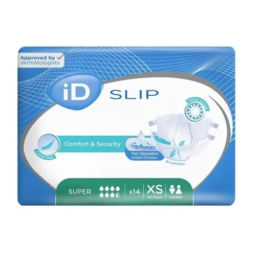 iD Slip Super X Small 40-70 Cm 1550ml Carton (14X12)