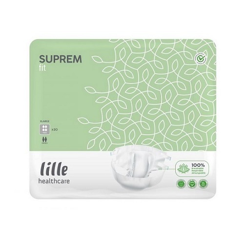 Lille Suprem Fit Maxi EXTRA LARGE Waist 110 160cm Unisex 4060 ml White (LSFT7421BR-07)