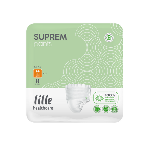 Lille Suprem Pants EXTRA Large Waist 100-135cm 1300ml Carton (14 x 8)