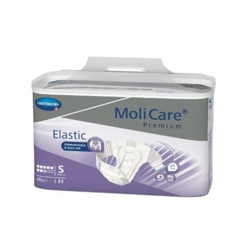 Molicare Premium Elastic SMALL 8 Drops 2125ml 90 (30 x 3) (165 471)