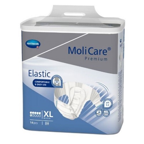 Molicare Premium Elastic 6 Drops EXTRA LARGE (30 x 3) Waist 140 - 175 2786ml