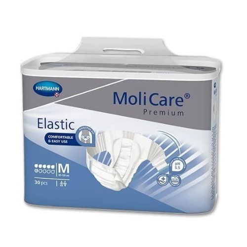 Molicare Premium Elastic MEDIUM 6 Drops 2159ml 60 (30 x 3) (165 272)