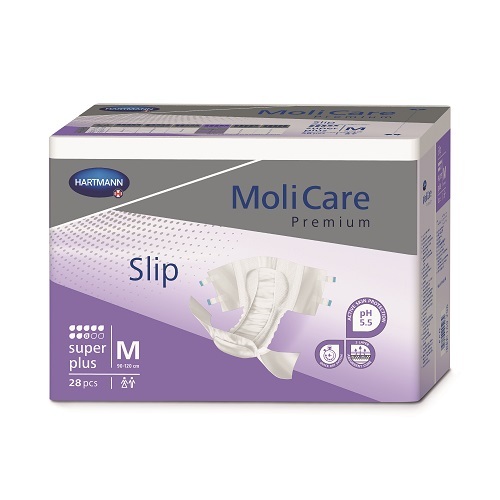 Molicare Premium Slip MEDIUM 8 Drops 85-120cm 2859ml Ctn (30 x 3) (169 650)