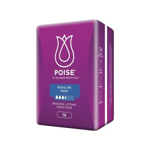 Poise Pads Regular Bladder Protection Carton 60 (Pack 10 x 6)