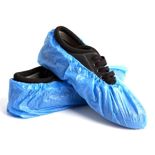 Plastic Shoe Covers BLUE Carton (100 x 10)