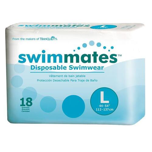 Swimmates Disposable Swimwear Large (112-137cm) Carton 72 ( 18 x 4)