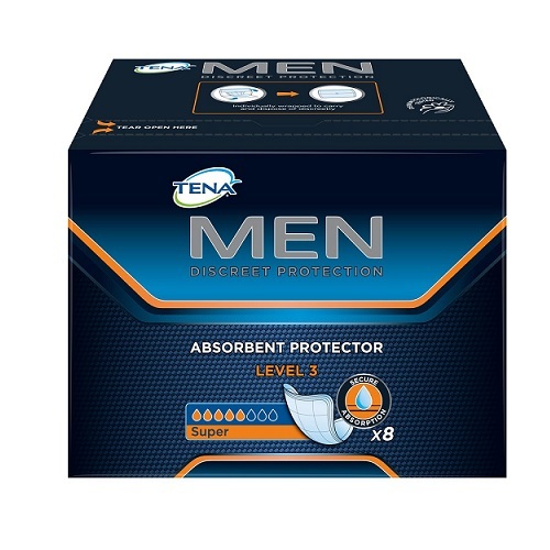 TENA Men Absorbent Protector Level 3 Carton 24 ( 8 x 3) 