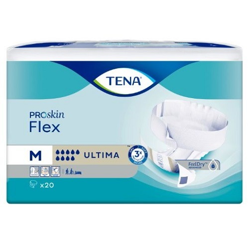 Tena Pads Flex Ultima Medium Carton 60 (20 x 3 packs)