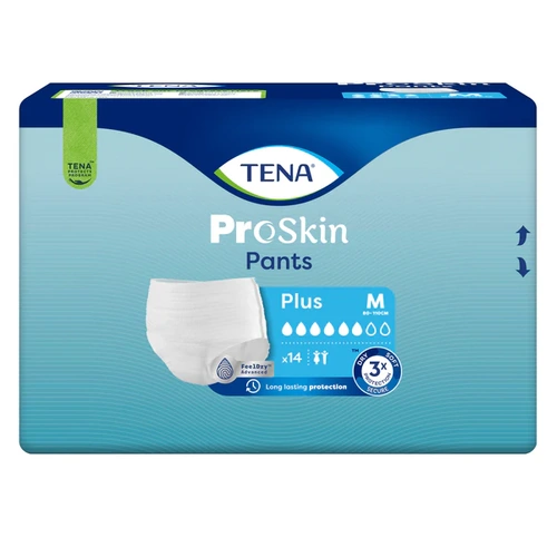 Tena Proskin Pants Plus Medium 80 110cm Waist Carton 56(14x4) (792583)
