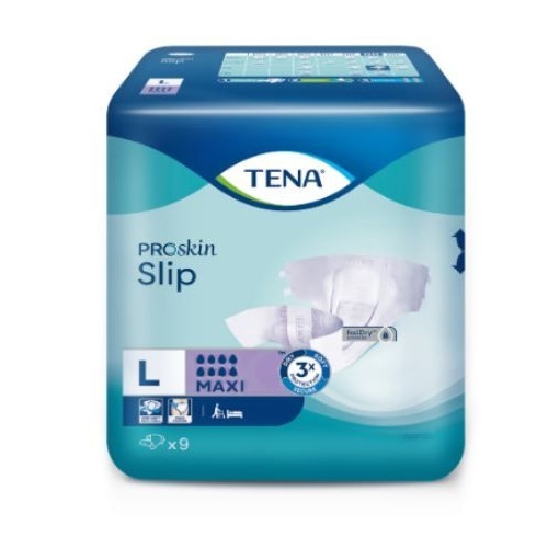 TENA Slip Maxi Large Carton ( 9 x 6) Waist 92 - 144cm 2646ml ( 369800 )
