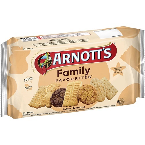 Arnotts Family Assorted Plain Biscuits 1.5kg