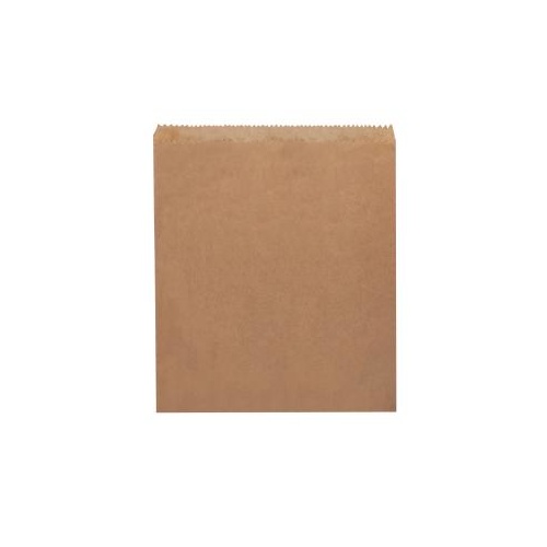 Castaway Paper Bag Flat Sandwich 200X235mm Brown Pk 100