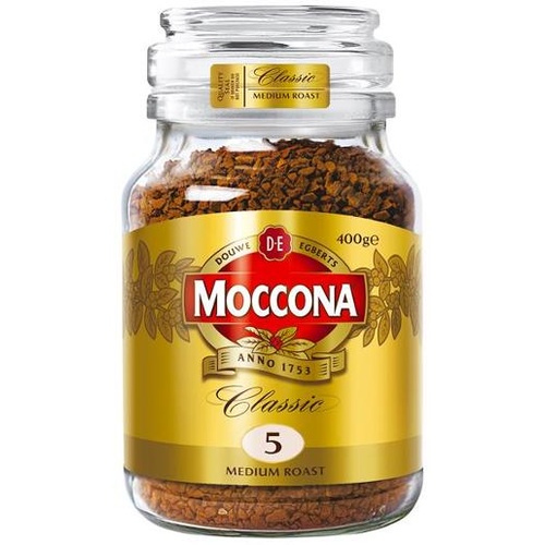 Moccona Coffee 400g Classic No 5 Medium Roast