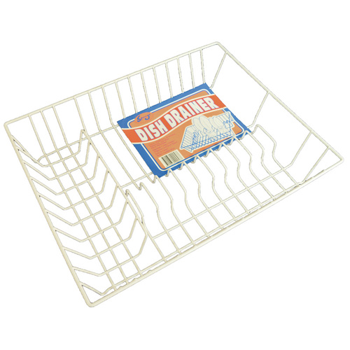 Plastic Dish Drainer White 
