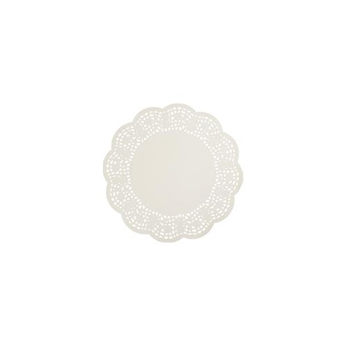 Castaway Paper Doyleys Lace Round 8 Inch 215mm Pk 250